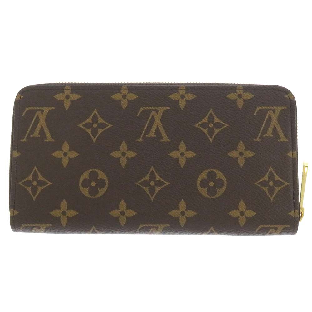 LOUIS VUITTON Zippy Wallet FuchsiaM41895 Monogram