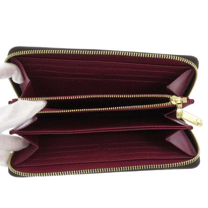 LOUIS VUITTON Zippy Wallet FuchsiaM41895 Monogram