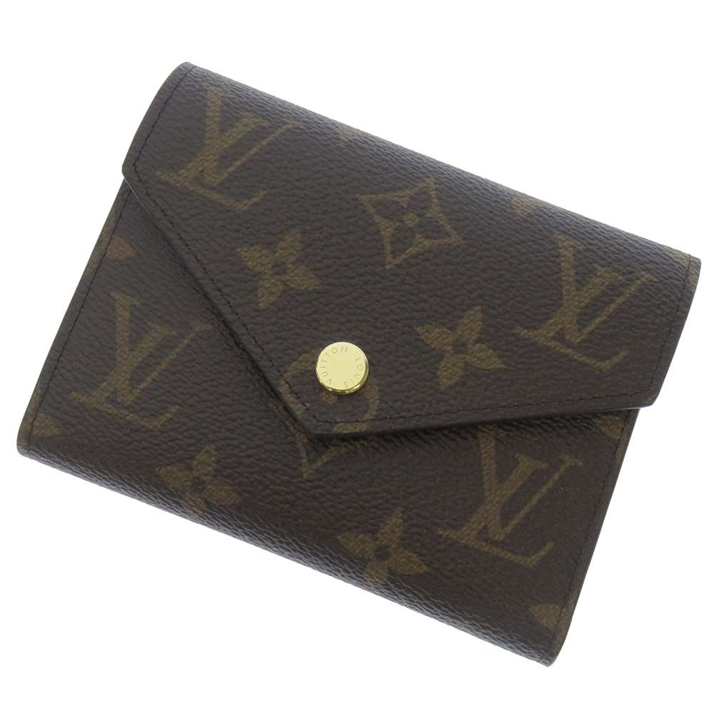 LOUIS VUITTON Portefeuille Victorine FuchsiaM41938 Monogram