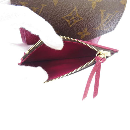 LOUIS VUITTON Portefeuille Victorine FuchsiaM41938 Monogram