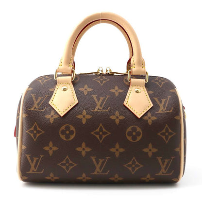 LOUIS VUITTON Speedy Bandouliere Red/BrownM46222 Monogram Size 20