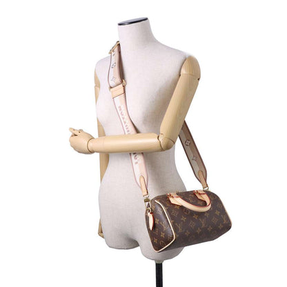 LOUIS VUITTON Speedy Bandouliere Red/BrownM46222 Monogram Size 20