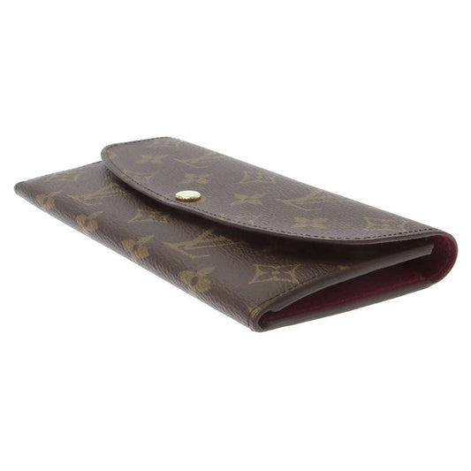 LOUIS VUITTON Portefeuille Emilie FuchsiaM60697 Monogram