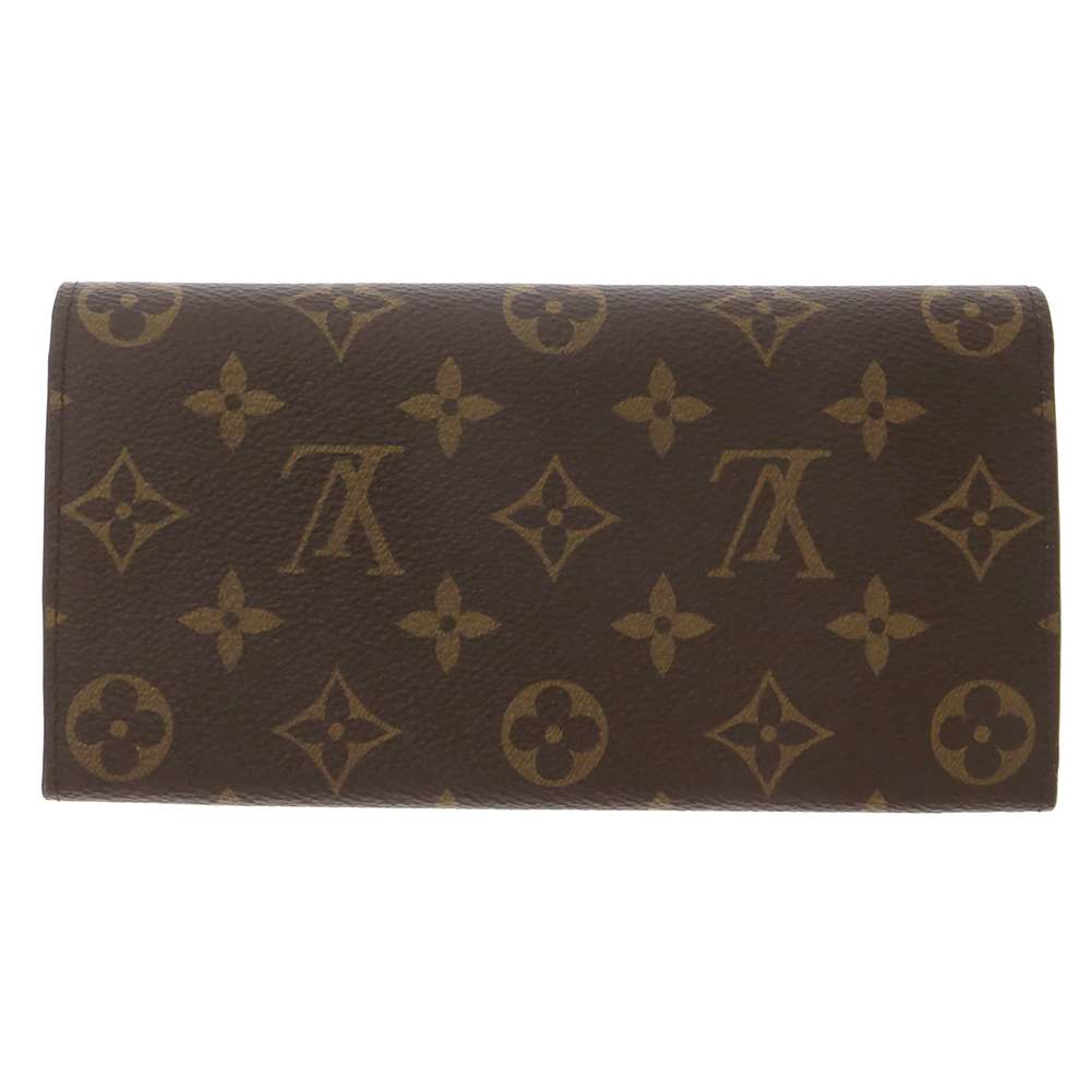 LOUIS VUITTON Portefeuille Emilie FuchsiaM60697 Monogram