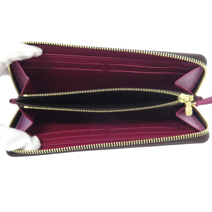 LOUIS VUITTON Portefeuille Clemence FuchsiaM60742 Monogram