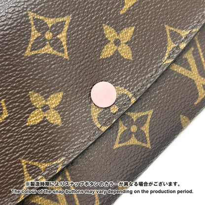 LOUIS VUITTON Portefeuille Emilie Rose BallerineM61289 Monogram