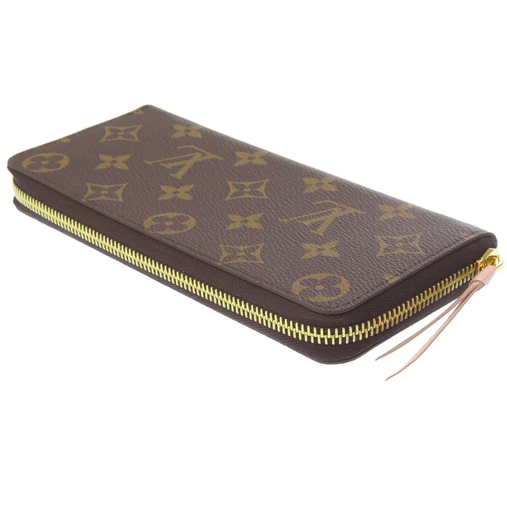LOUIS VUITTON Portefeuille Clemence Rose BallerineM61298 Monogram