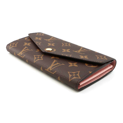 LOUIS VUITTON Portefeuille Sarah Rose BallerineM62235 Monogram