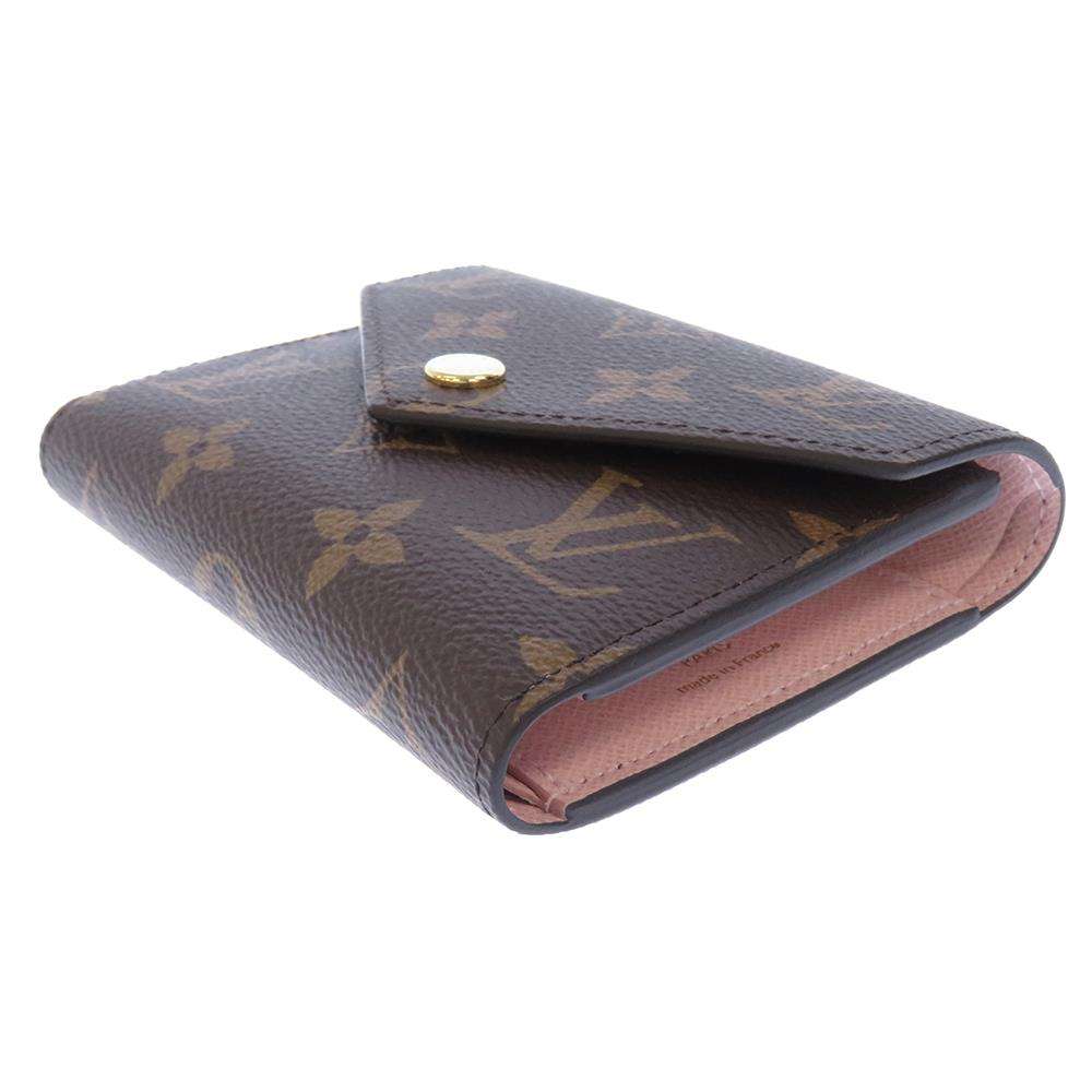 LOUIS VUITTON Portefeuille Victorine Rose BallerineM62360 Monogram