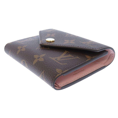 LOUIS VUITTON Portefeuille Victorine Rose BallerineM62360 Monogram