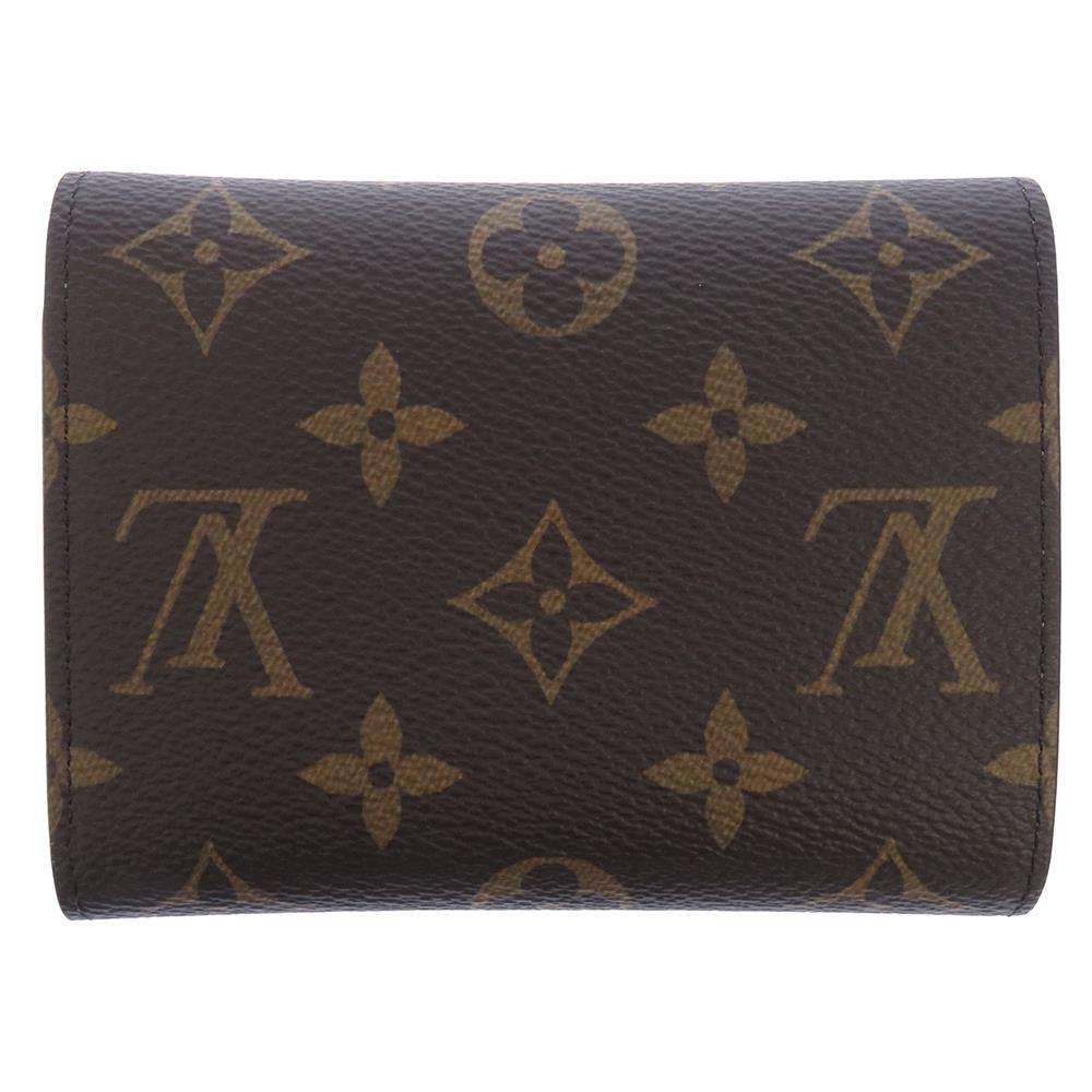 LOUIS VUITTON Portefeuille Victorine Rose BallerineM62360 Monogram