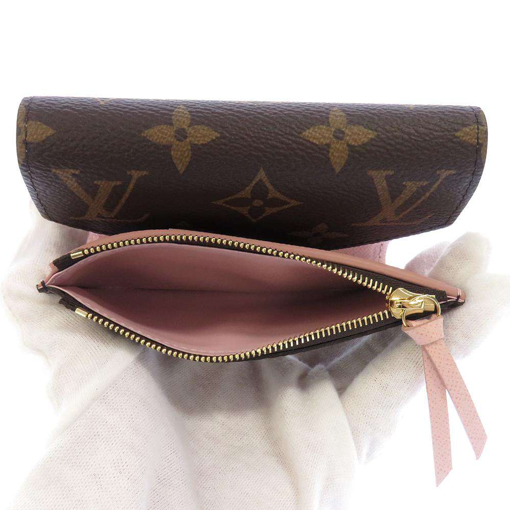 LOUIS VUITTON Portefeuille Victorine Rose BallerineM62360 Monogram