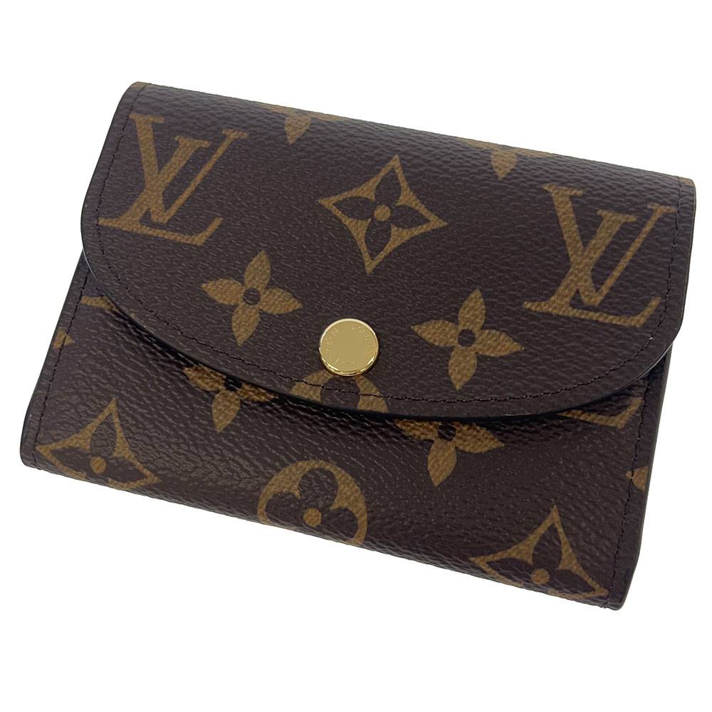 LOUIS VUITTON Rosalie Coin Purse Rose BallerineM62361 Monogram