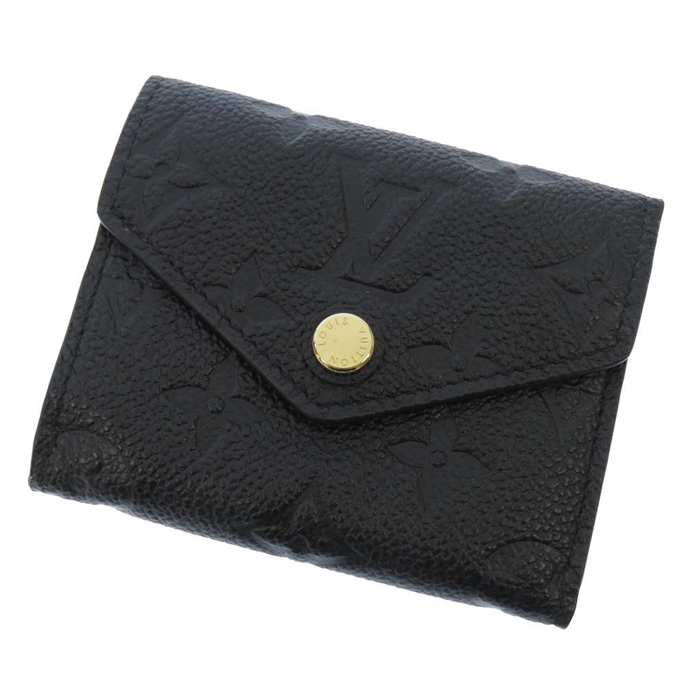 LOUIS VUITTON Portefeuille Zoe NoirM62935 Monogram Empreinte Leather