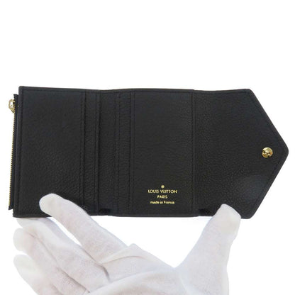LOUIS VUITTON Portefeuille Zoe NoirM62935 Monogram Empreinte Leather
