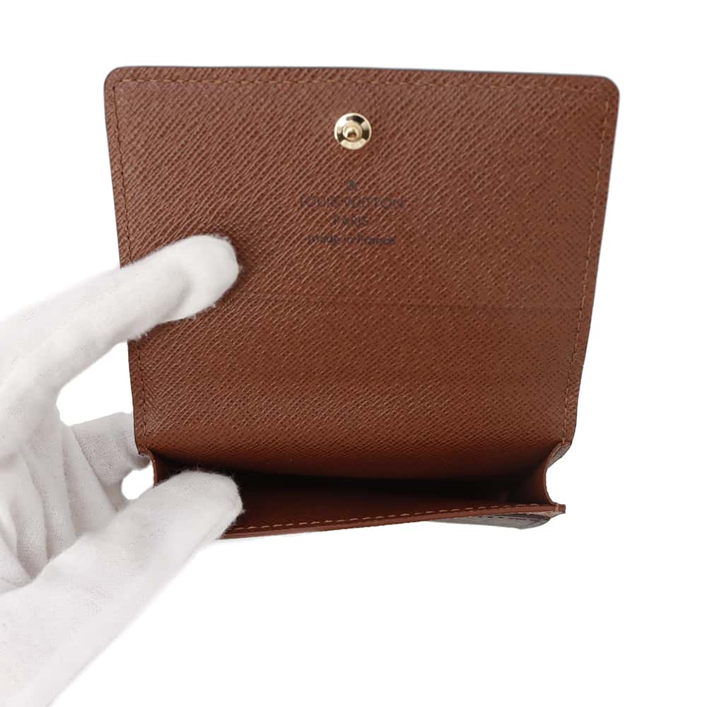 LOUIS VUITTON Buisiness Card Holder BrownM63801 Monogram