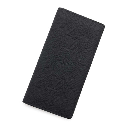 LOUIS VUITTON Portefeuille Brazza NoirM69038 Monogram・Taurillon