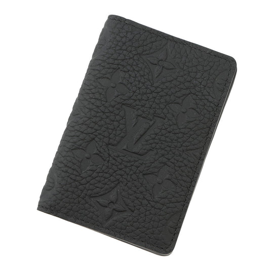 LOUIS VUITTON Organizer De Poch NoirM69044 Leather