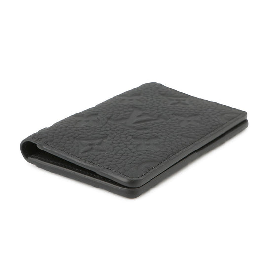 LOUIS VUITTON Organizer De Poch NoirM69044 Leather
