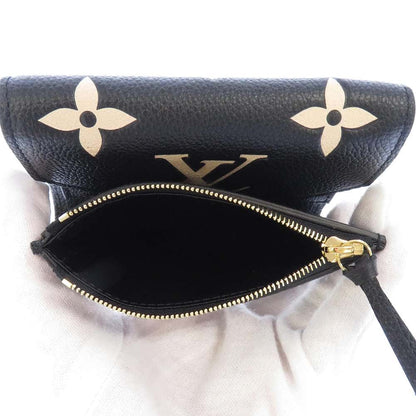 LOUIS VUITTON Portefeuille Victorine Noir/ClaimsM80968 Monogram Empreinte Leather