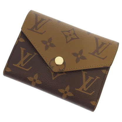 LOUIS VUITTON Portefeuille Victorine NoirM81557 Monogram/Monogram Reverse Canvas