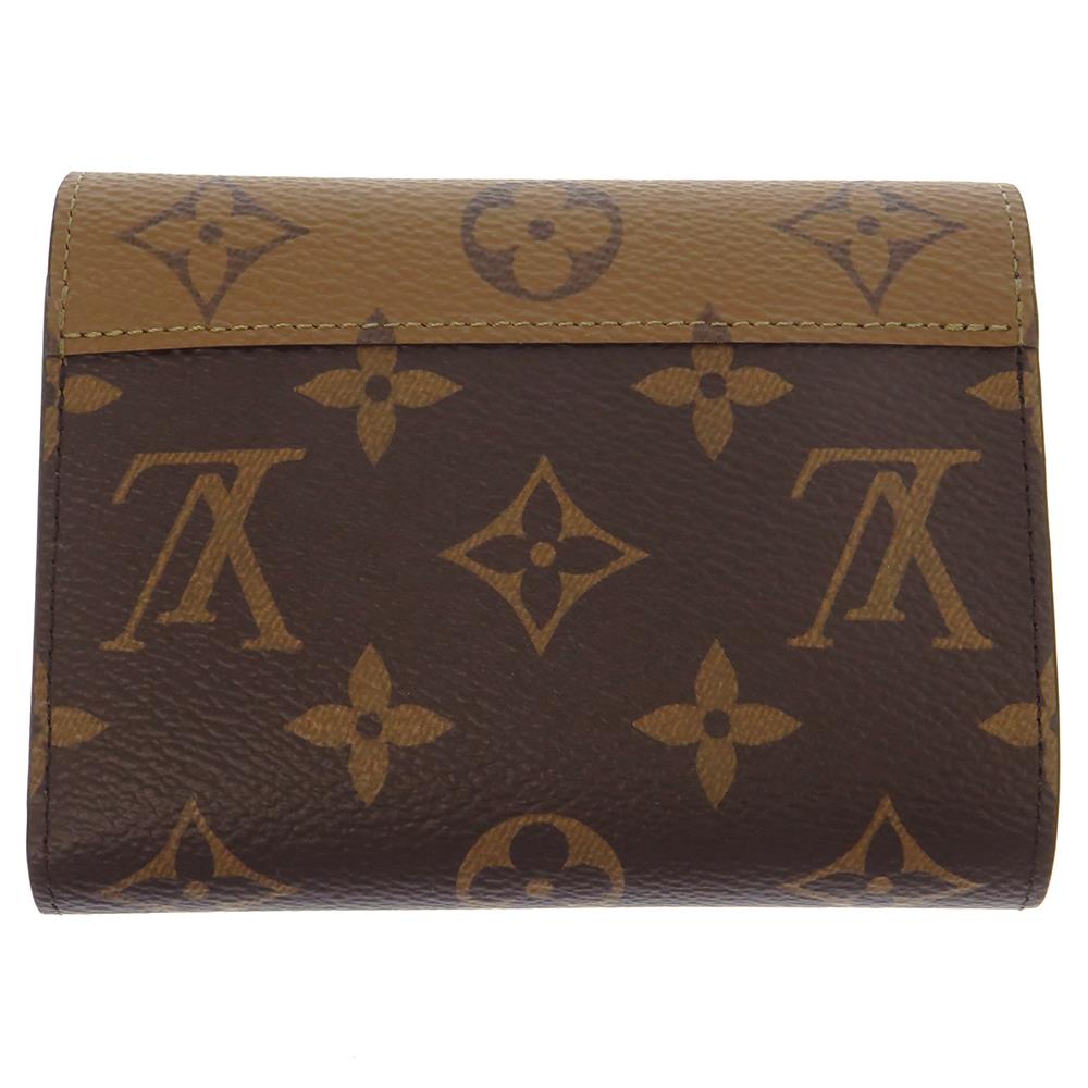LOUIS VUITTON Portefeuille Victorine NoirM81557 Monogram/Monogram Reverse Canvas