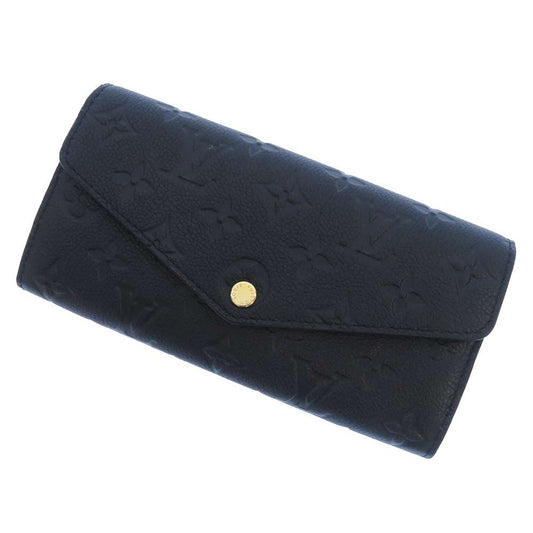 LOUIS VUITTON Portefeuille Sarah NoirM82257 Monogram Empreinte Leather