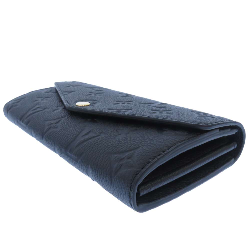 LOUIS VUITTON Portefeuille Sarah NoirM82257 Monogram Empreinte Leather