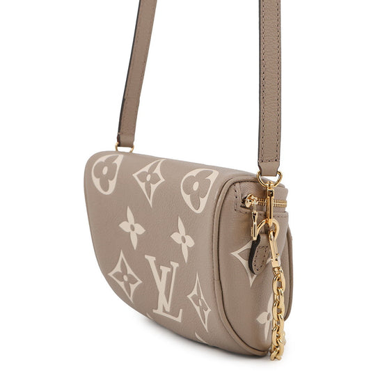 LOUIS VUITTON Mini Bumbag Tourterelle/ClaimM83219 Monogram Empreinte Leather