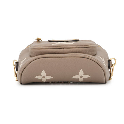 LOUIS VUITTON Mini Bumbag Tourterelle/ClaimM83219 Monogram Empreinte Leather