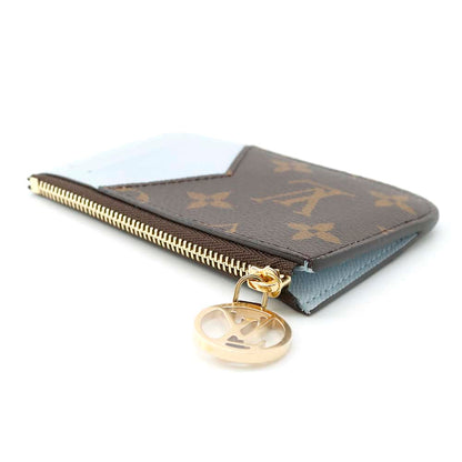 LOUIS VUITTON Card Case Porto Cult Romy Blue OrumpM83602 Monogram