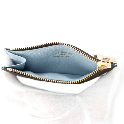 LOUIS VUITTON Card Case Porto Cult Romy Blue OrumpM83602 Monogram