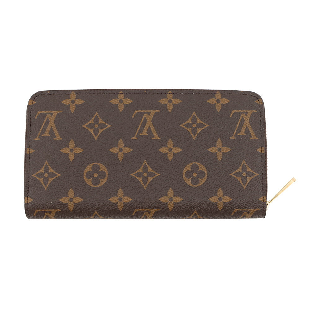 LOUIS VUITTON Animogram Nicolas Ghesquière Rabbit Zippy Wallet Brown/PinkM83689 MonogramCanvas/Patent Leather
