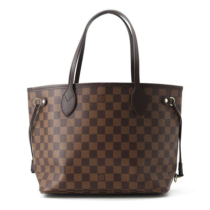 LOUIS VUITTON Neverfull RedN40600 Damier Ebene Canvas Size PM
