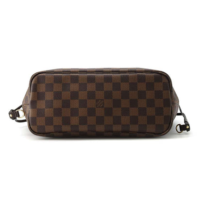 LOUIS VUITTON Neverfull RedN40600 Damier Ebene Canvas Size PM