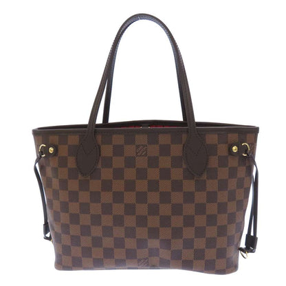 LOUIS VUITTON Neverfull RedN41359 Damier Ebene Canvas