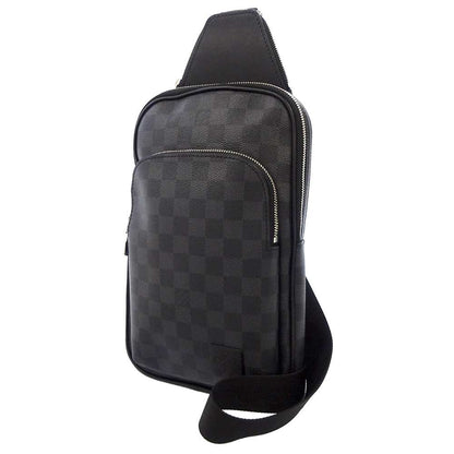 LOUIS VUITTON Avenue Sling Bag NoirN45302 Damier Graphite