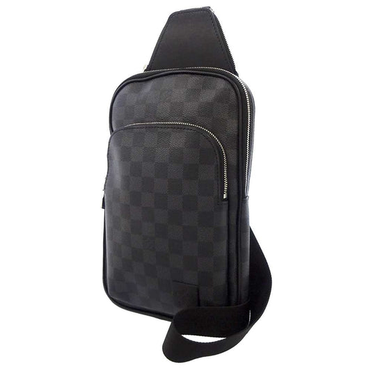 LOUIS VUITTON Avenue Sling Bag NoirN45302 Damier Graphite
