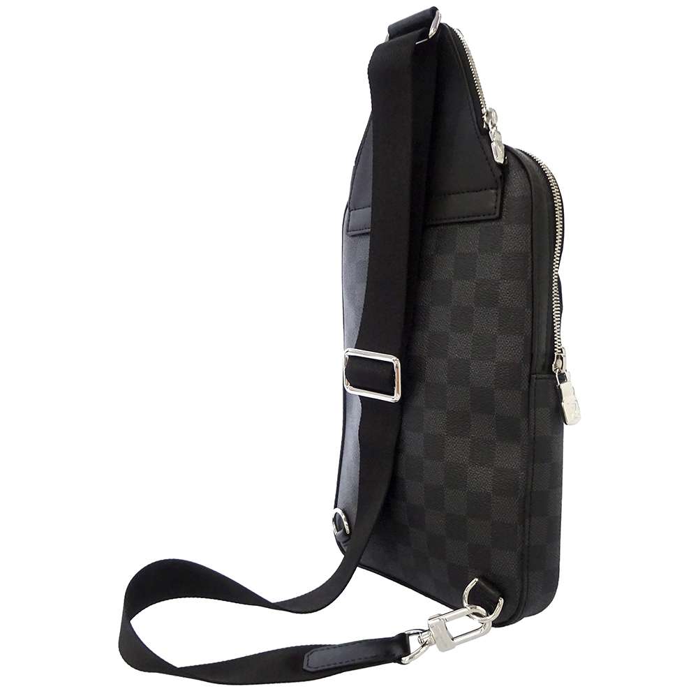 LOUIS VUITTON Avenue Sling Bag NoirN45302 Damier Graphite