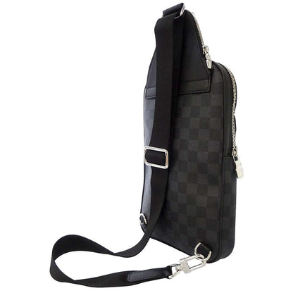 LOUIS VUITTON Avenue Sling Bag NoirN45302 Damier Graphite