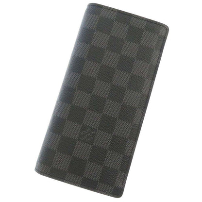 LOUIS VUITTON Portefeuille Brazza NoirN62665 Damier Graphite